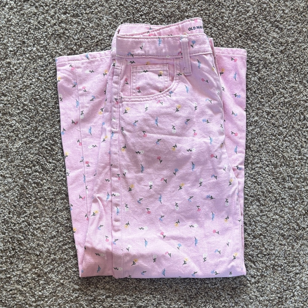 Old Navy Light Pink Kids Jeans